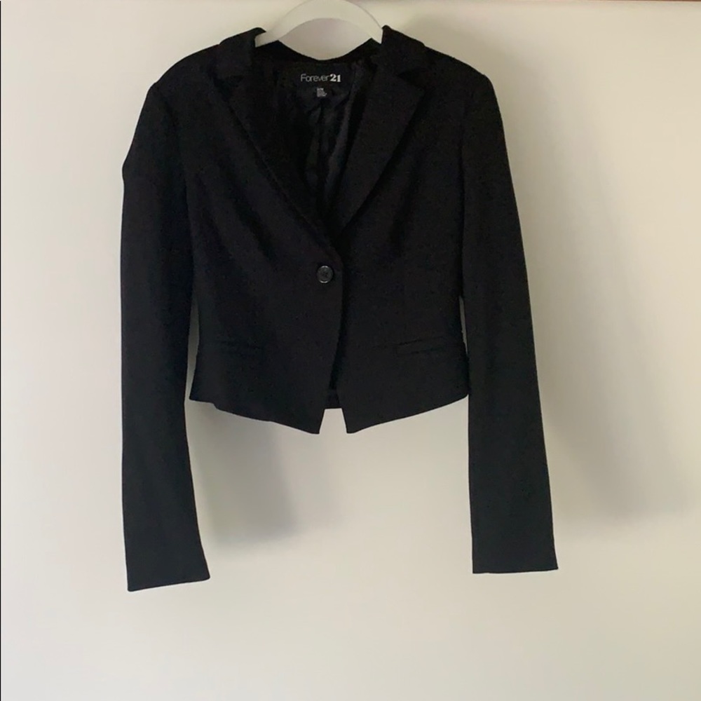 Forever 21 Black Blazer Jacket